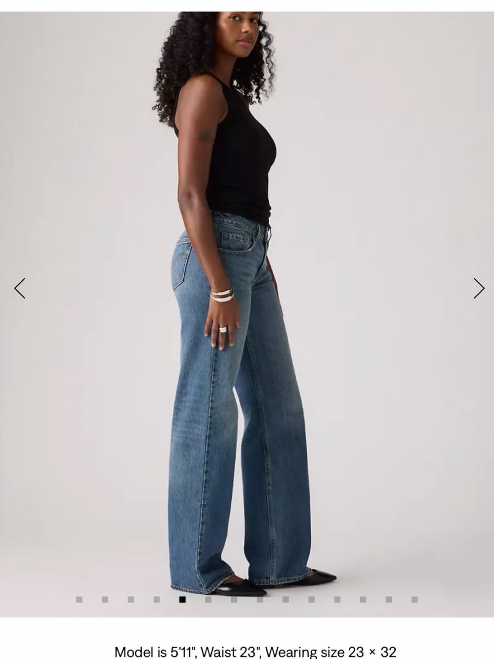 Levi's Premium Low Loose Jeans (medium blue)